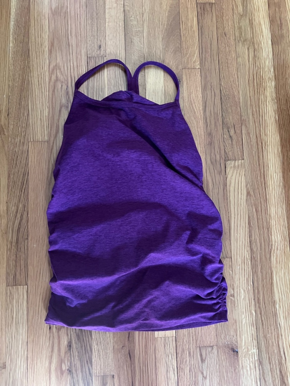 Beyond Yoga Purple Strappy maternity Women’s Tank Top